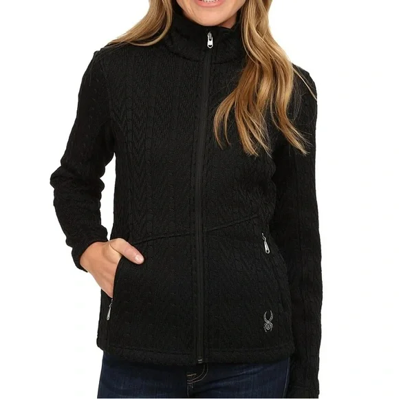 SPYDER MAJOR CABLE CORE SWEATER WOMEN'S - Picture 2 of 6